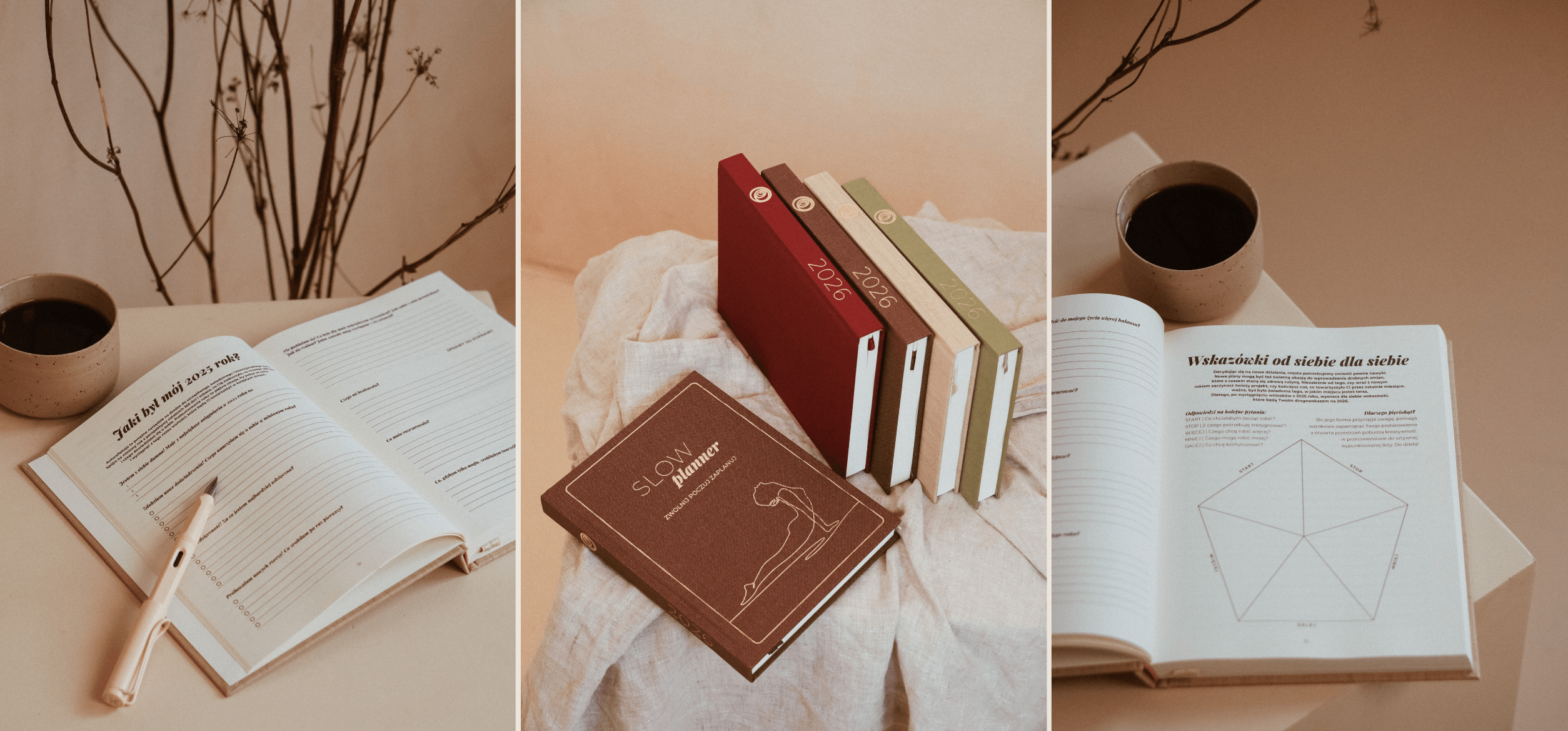 slow planner 2026, kalendarz na 2026, dla kobiet